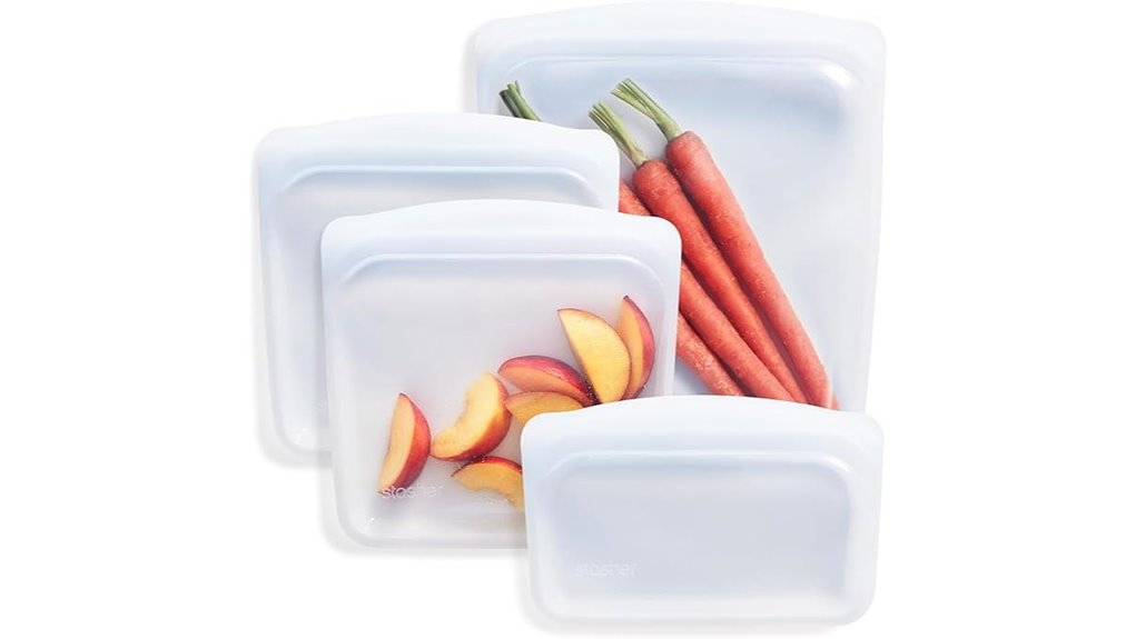 reusable silicone storage bags