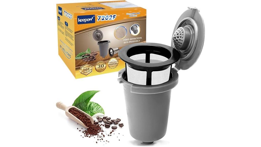 reusable single serve coffee cup