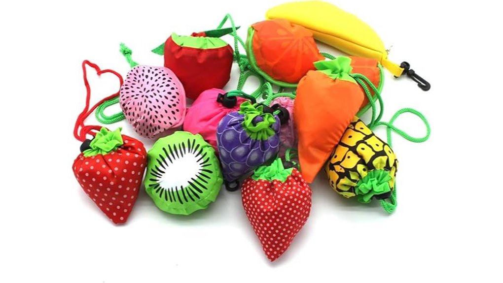 Best Packable Tote Bags for Markets and Groceries 14 reusable ten pack fruit tote