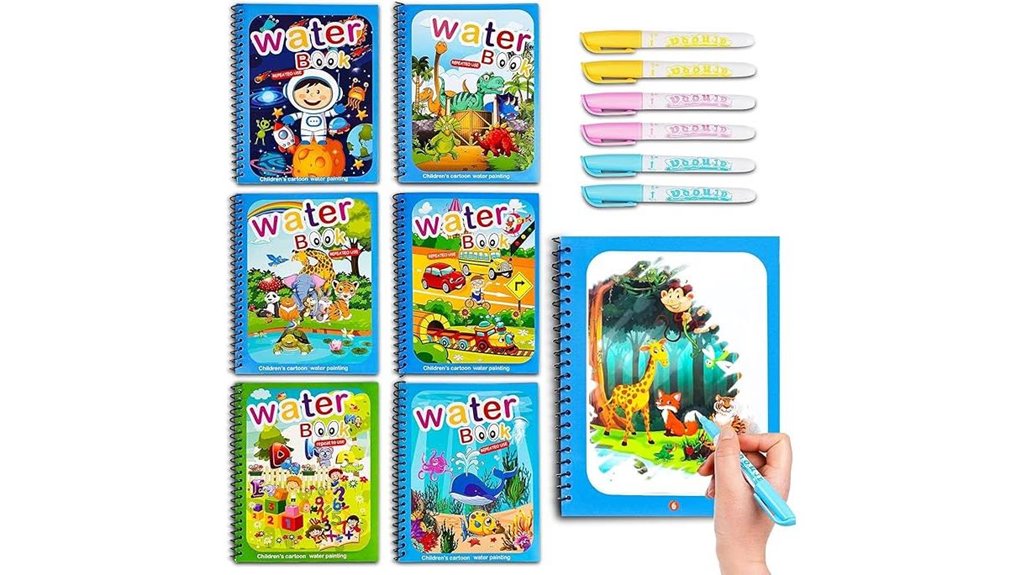 Must‑Hold Water Wow Activity Books That Keep Messes at Bay 14 reusable water doodle pack