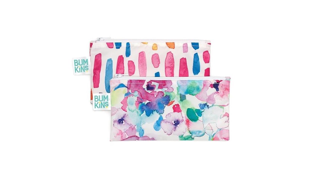 Reusable Snack Bags That Fly Clean & Convenient 5 reusable waterproof snack bags