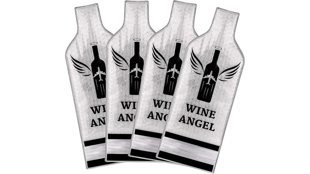 Wine Bottle Protectors That Keep Glasses Safe on the Move 1 reusable wine bags eight pack