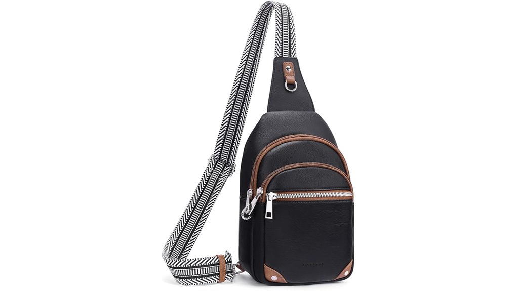 Best Sling Bags With Hidden Back Pocket (Passport Safe) 8 rfid anti theft leather bag