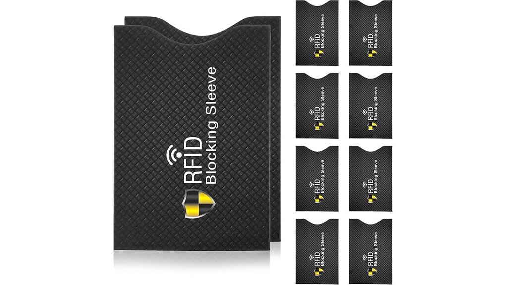 Durable, Thin RFID-Blocking Passport Sleeves for Secure Travel 13 rfid blocking card sleeves