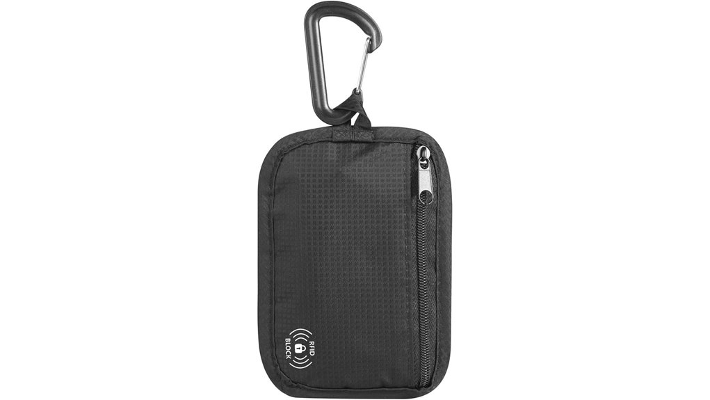 rfid blocking clip pouch