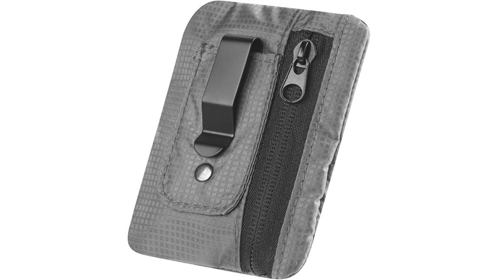 rfid blocking clip wallet