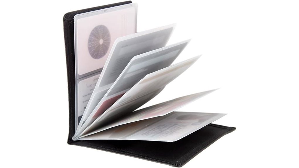Best RFID Blocking Card (Wallet Insert) That Keeps Cards Safe 6 rfid blocking leather 12slots