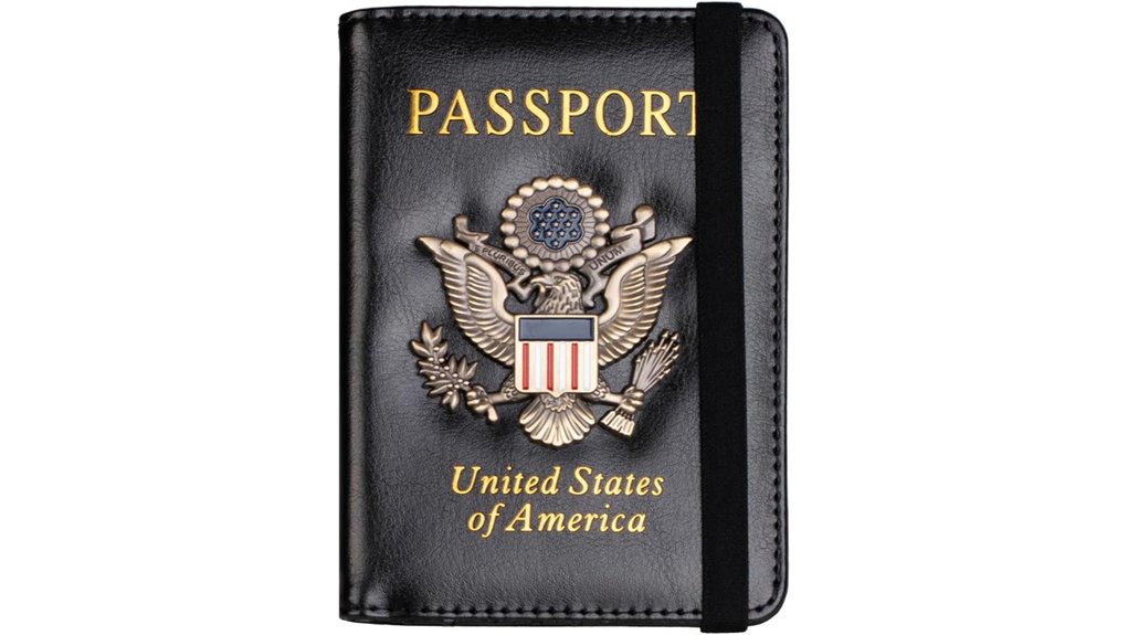 Premium Leather Passport Wallets That Exude Class 8 rfid blocking leather passport