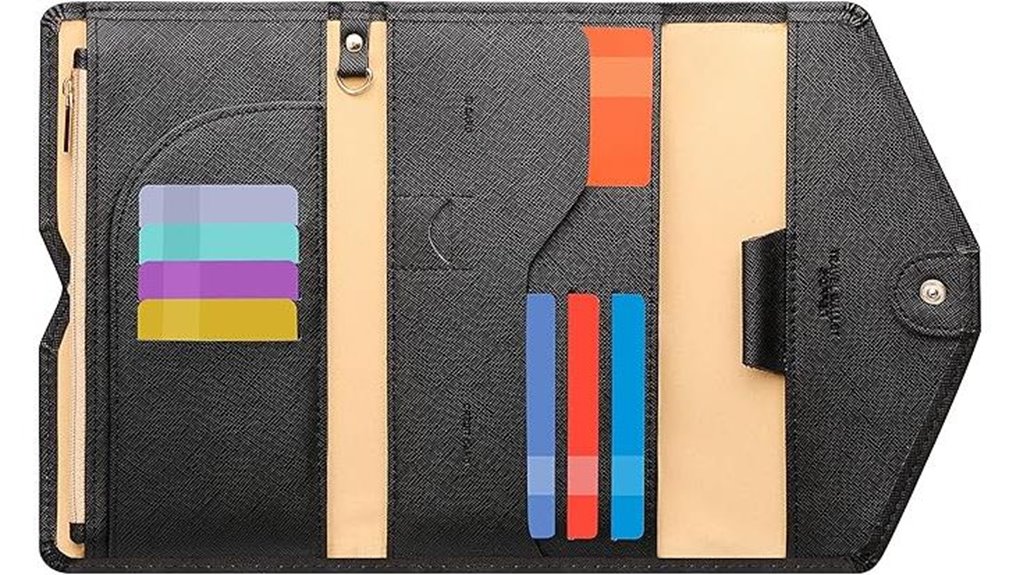rfid blocking passport cardholder