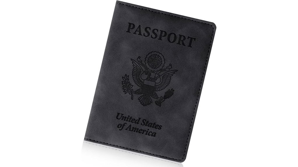 Passport Covers That Fit EU & US Passports Without Bending 7 rfid blocking passport cover