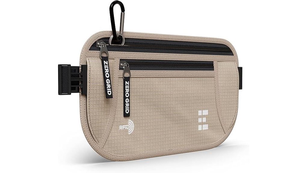 Best Document Pouches for Passport + Phone (Water-Resistant) 12 rfid blocking travel belt