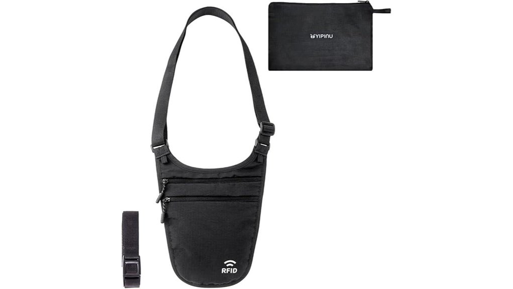 Slim Money Belts That Never Roll or Bunch 8 rfid blocking travel wallet