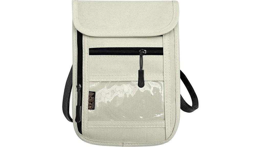 rfid blocking travel wallet
