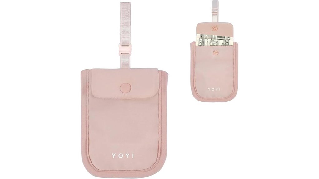 Best Bra Stash Pouches for Cash & Cards to Keep Things Tidy 2 rfid bra travel wallet