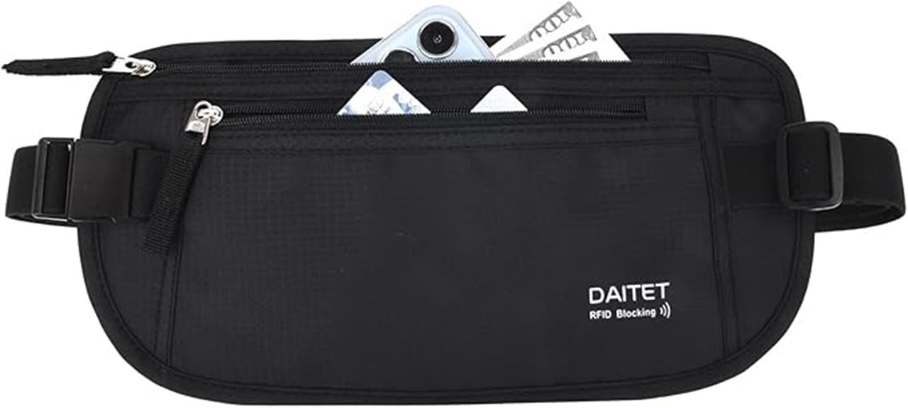 The Best Travel Waist Packs That Avoid Tourist Gimmicks 6 rfid guarded travel passport belt