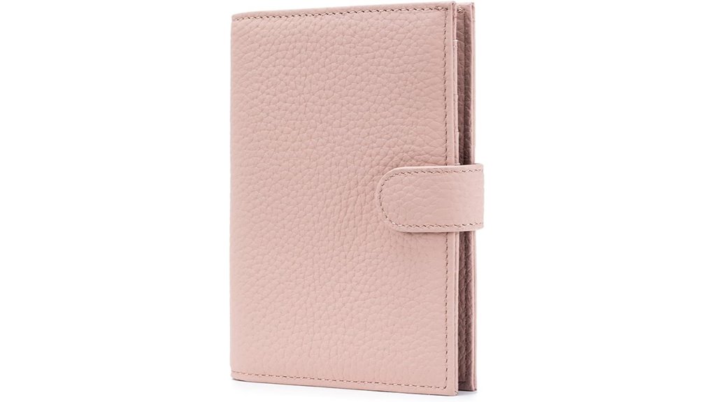 rfid leather passport wallet
