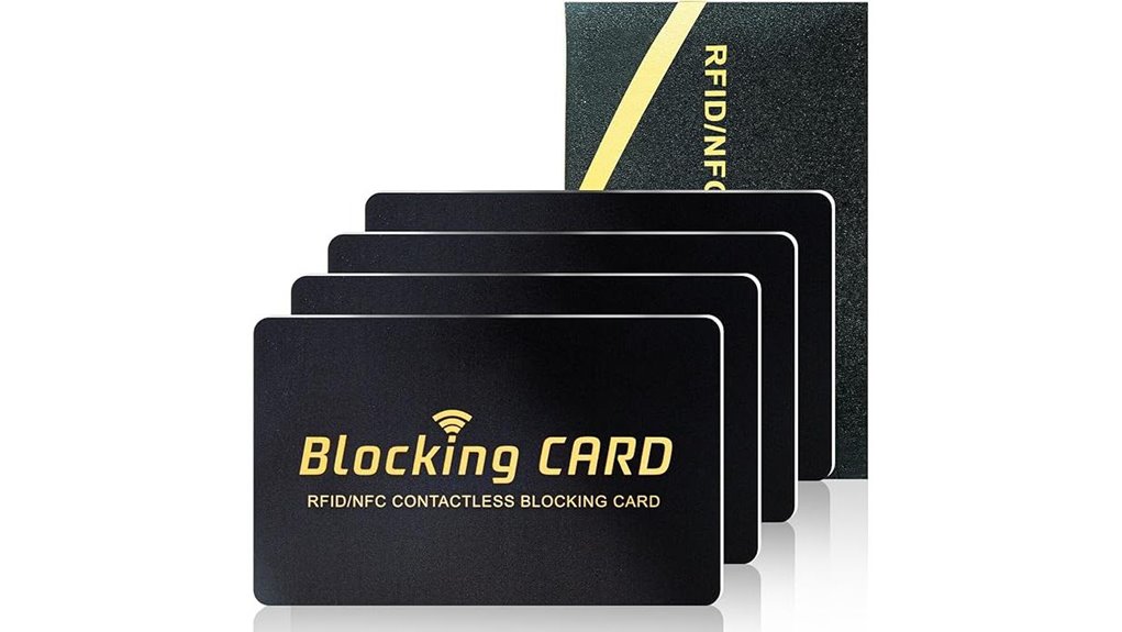 Best RFID Blocking Card (Wallet Insert) That Keeps Cards Safe 2 rfid nfc passport protector