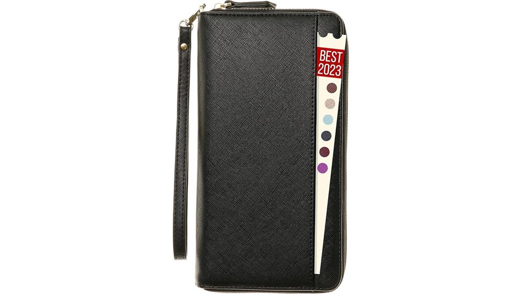 rfid passport family wristlet