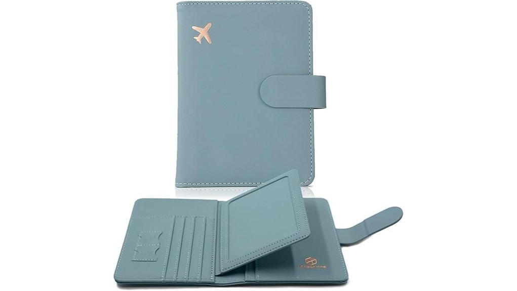 rfid passport holder card slots