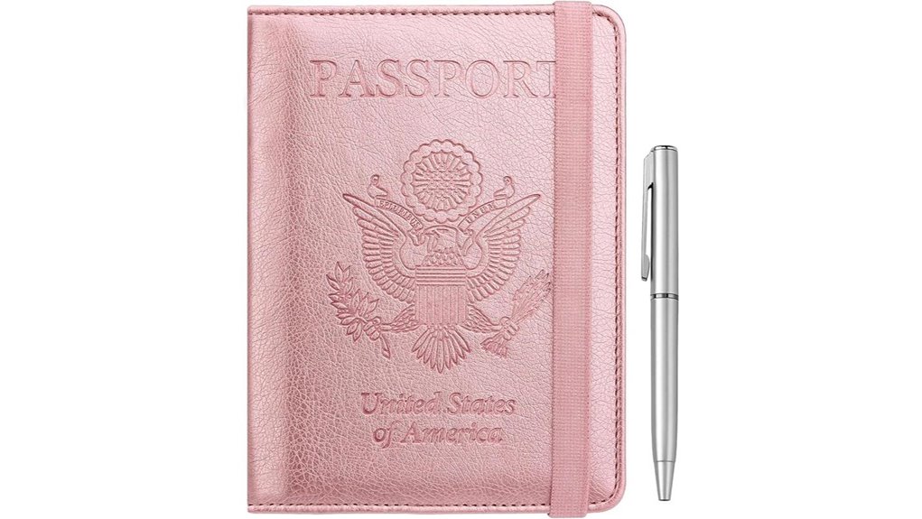 rfid passport holder pen