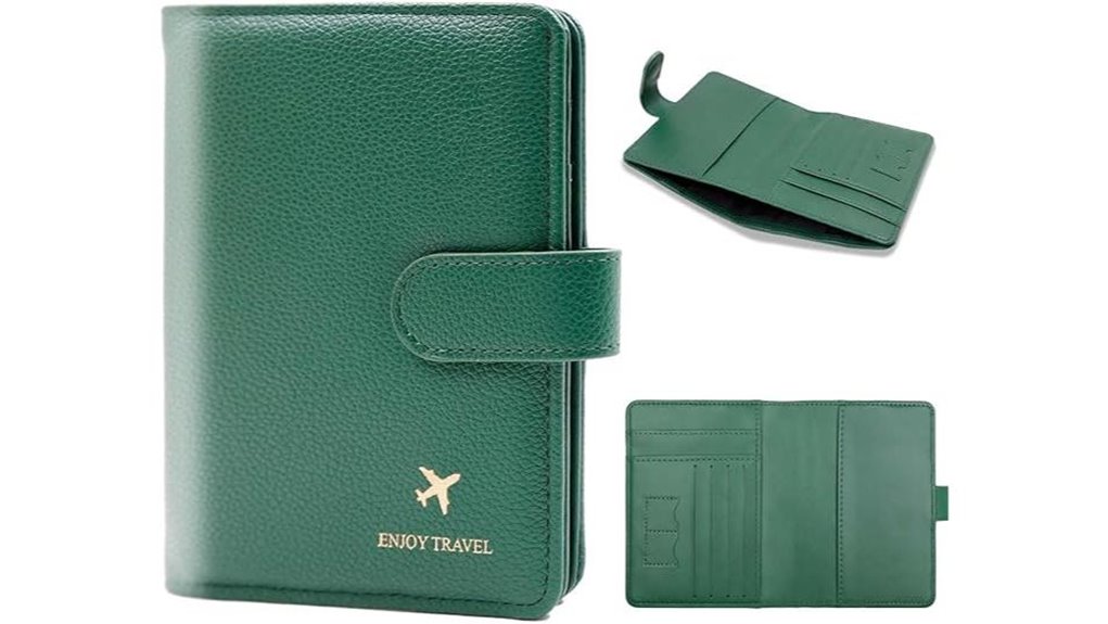 rfid passport holder slots