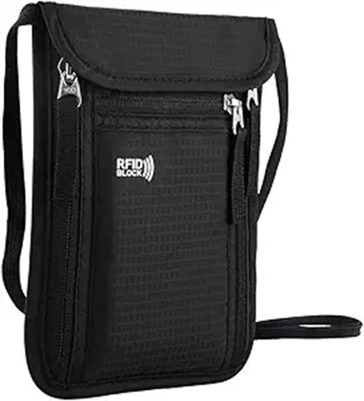 rfid shielded passport wallet