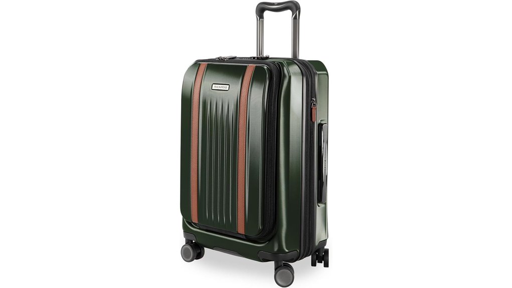 Best Luggage with Easy-Access Front Pockets (Laptop-Friendly) 11 ricardo montecito 20 inch spinning