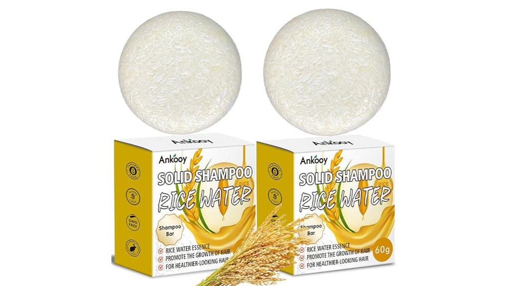 Best Solid Shampoo Bars for Hard Water (Travel Testing) 9 rice bars grow hair