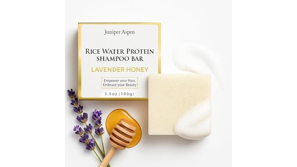 Best Long‑Lasting Solid Shampoo Bars for Travel 13 rice protein lavender honey