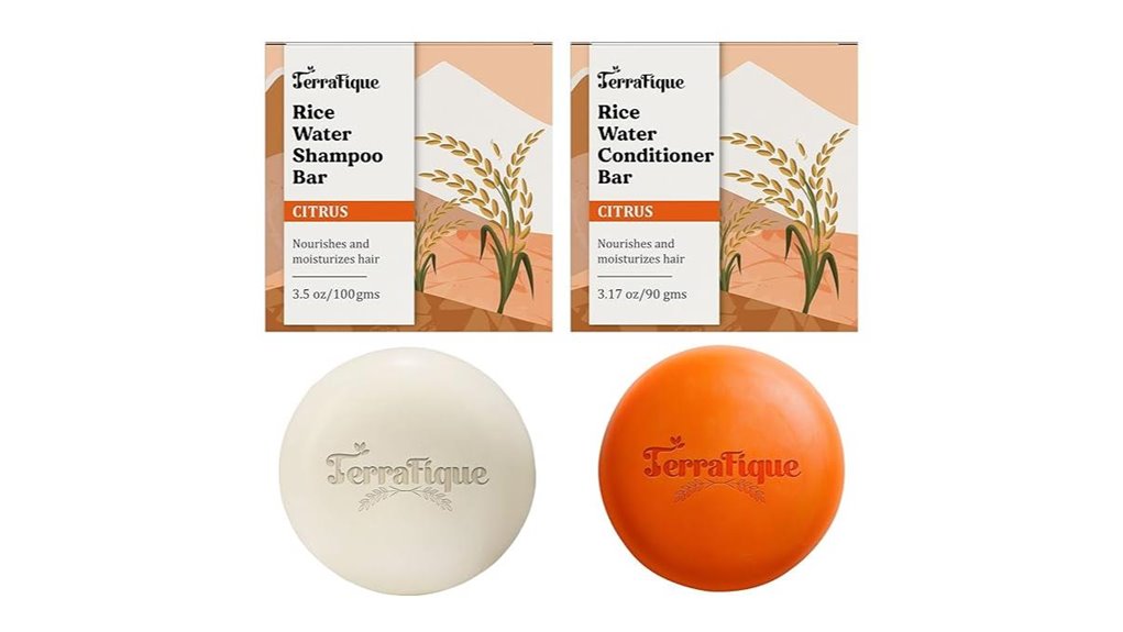 rice water citrus shampoo conditioner