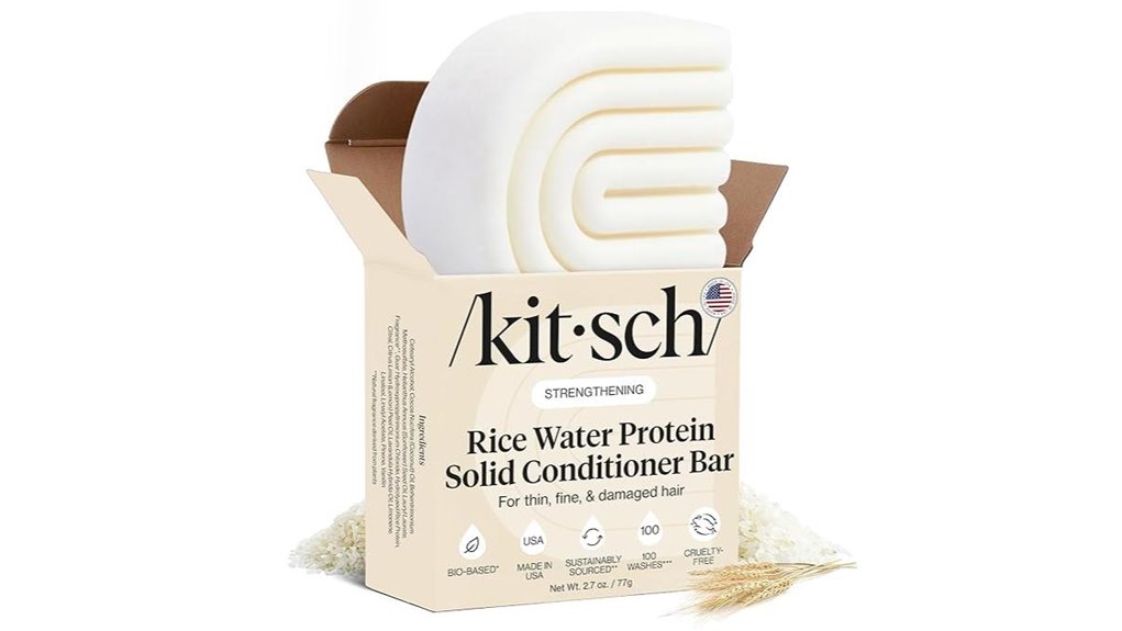 Top Travel-Friendly Solid Conditioner Bars Detangle Smoothly 7 rice water growth conditioner