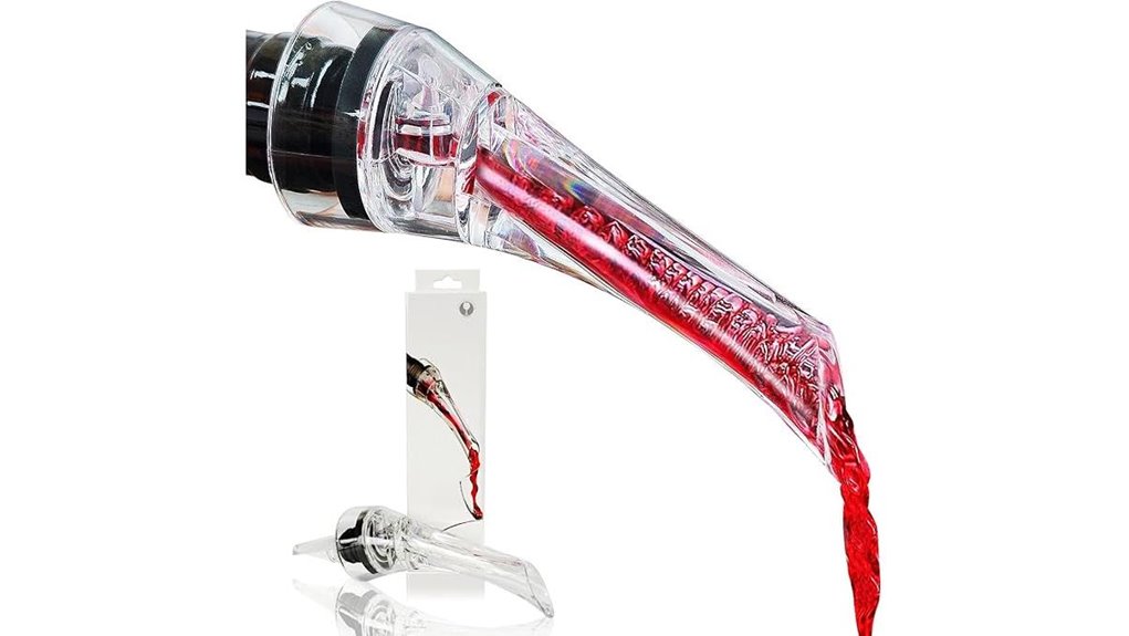 Best Wine Aerator Pourer for Effortless Cocktail Prep 6 rich bubbles no drip aerator