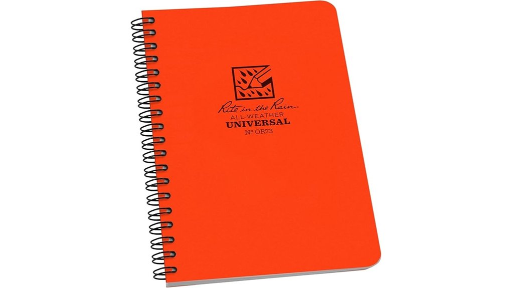 rite rainproof spiral notebook