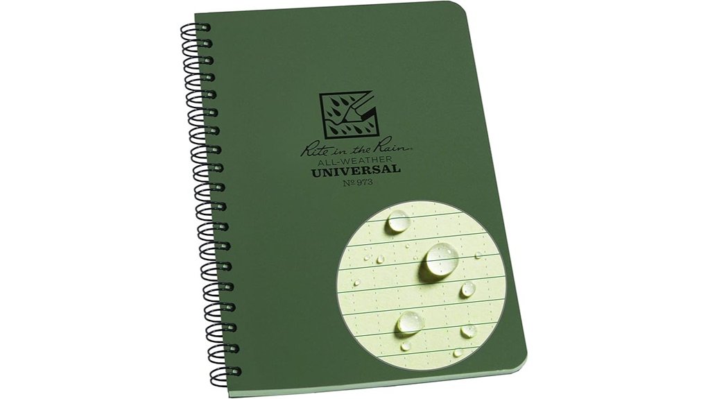rite weatherproof spiral notebook