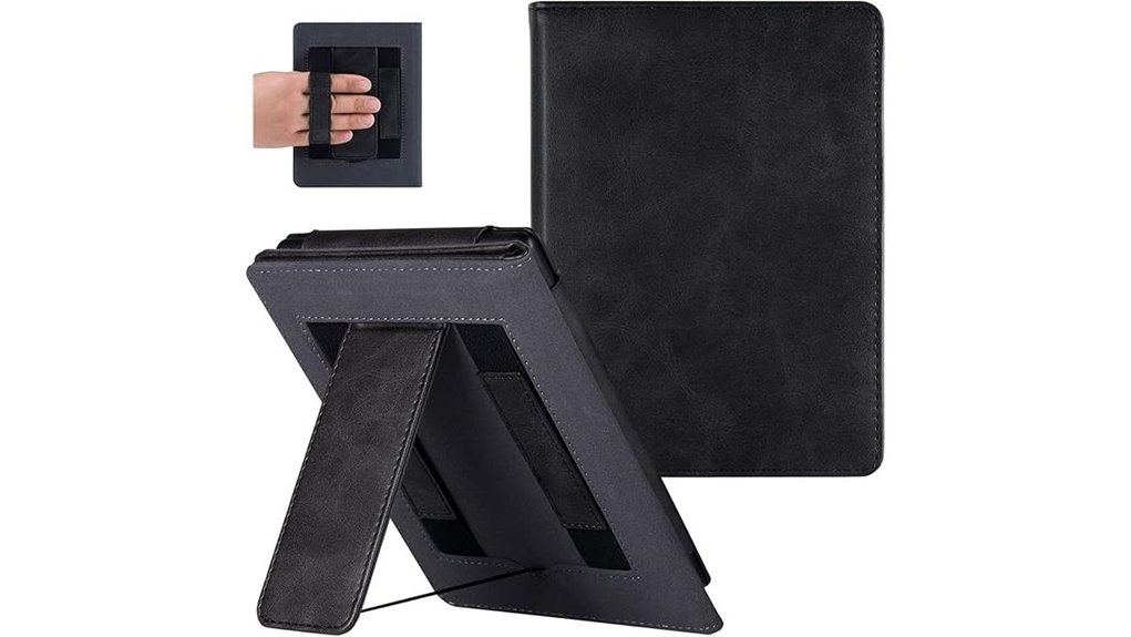 Best E-Reader Cases With Stands That Keep Books Safe 14 rock black kindle stand