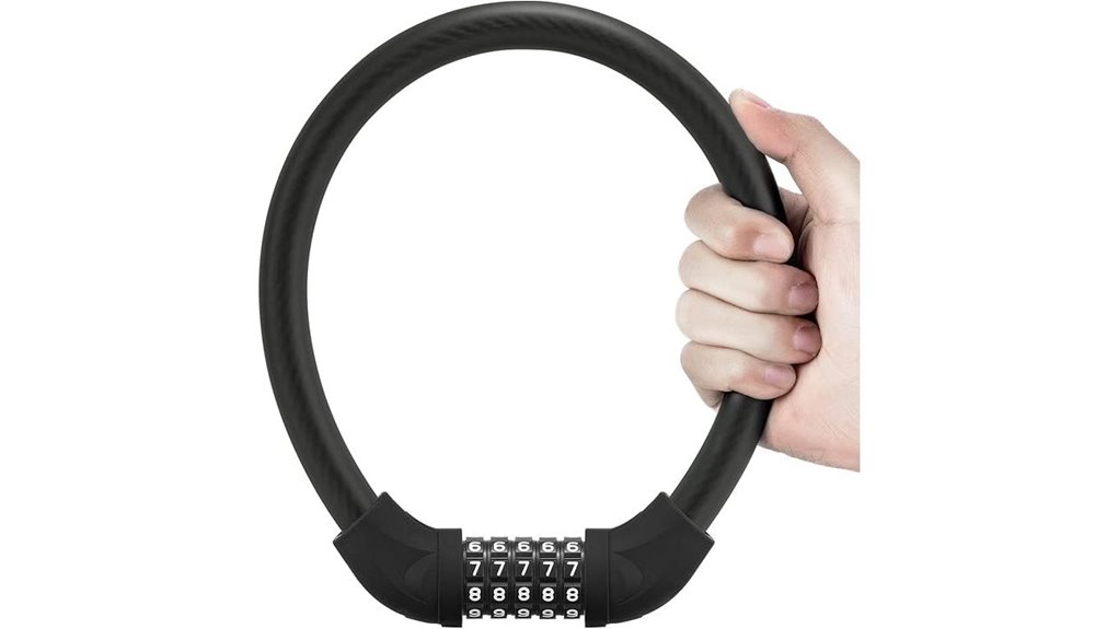 rockbros 5 digit lightweight cable