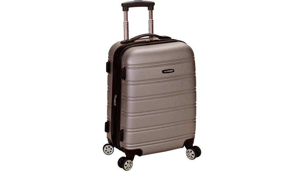Carry‑On Suitcases for Cobblestones: Wheels Built to Last 2 rockland 20 inch hardside spinner