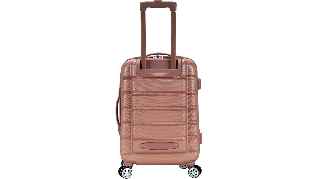 Carry‑On Suitcases for Cobblestones: Wheels Built to Last 9 rockland 20 rose spinner