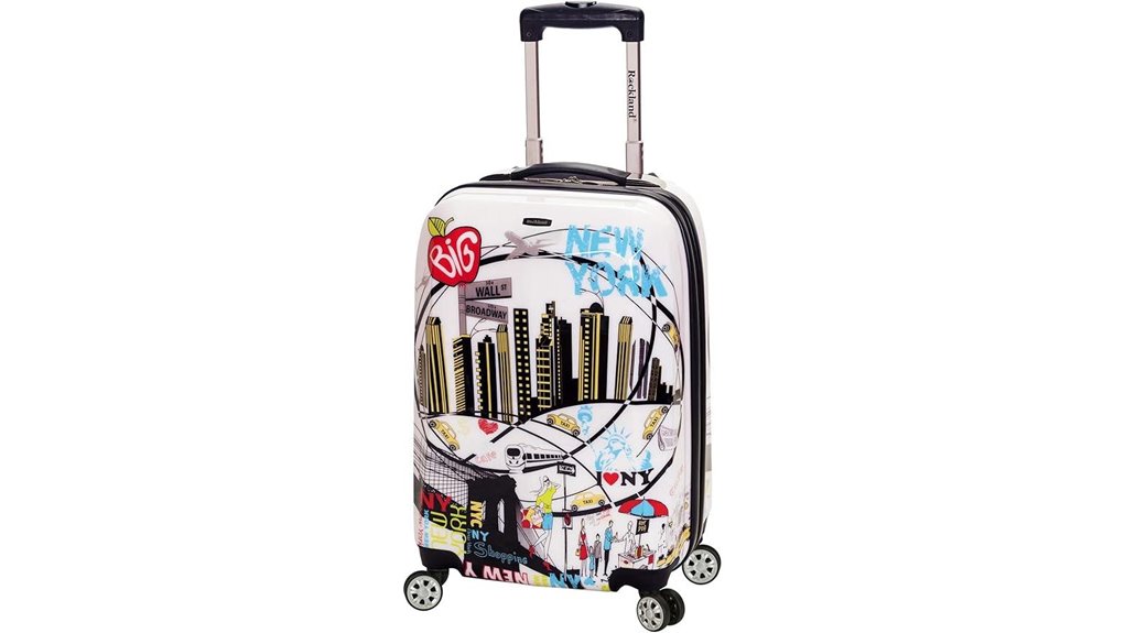 Carry‑On Suitcases for Cobblestones: Wheels Built to Last 8 rockland departure 20 inch spinner