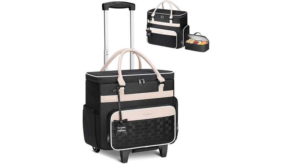 rolling laptop insulated lunchbox