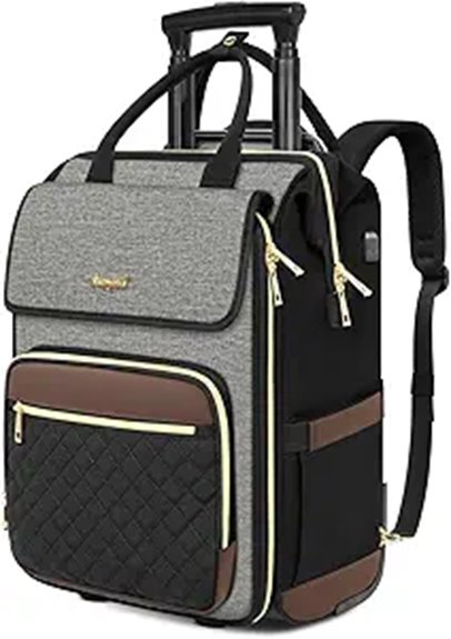 Best Lightweight Rolling Backpacks Multi‑City Travel Must‑Have 15 rolling water resistant laptop backpack