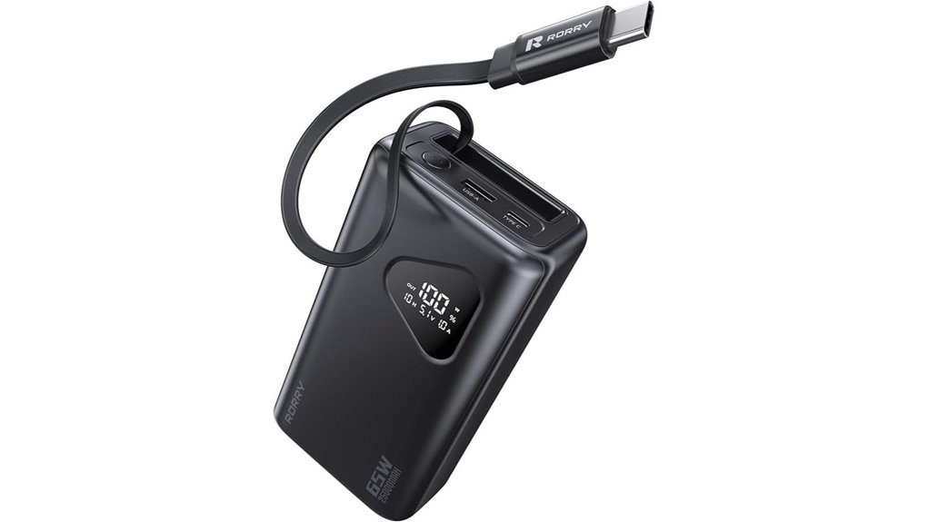 Top USB‑C PD Power Banks That Charge Laptops 10 rorry 25000mah 65w power