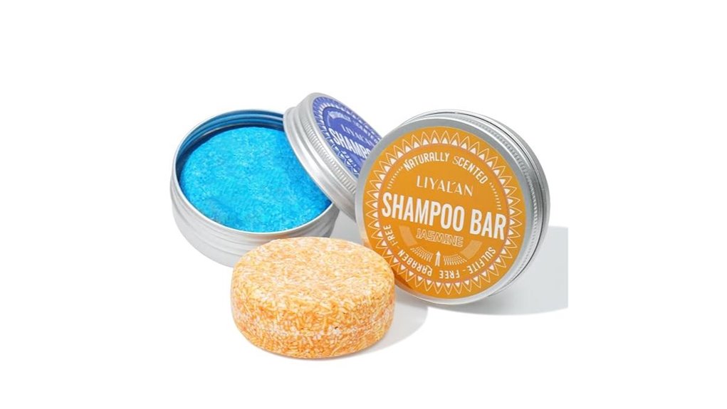 Best Long‑Lasting Solid Shampoo Bars for Travel 1 rosemary jasmine shampoo duo