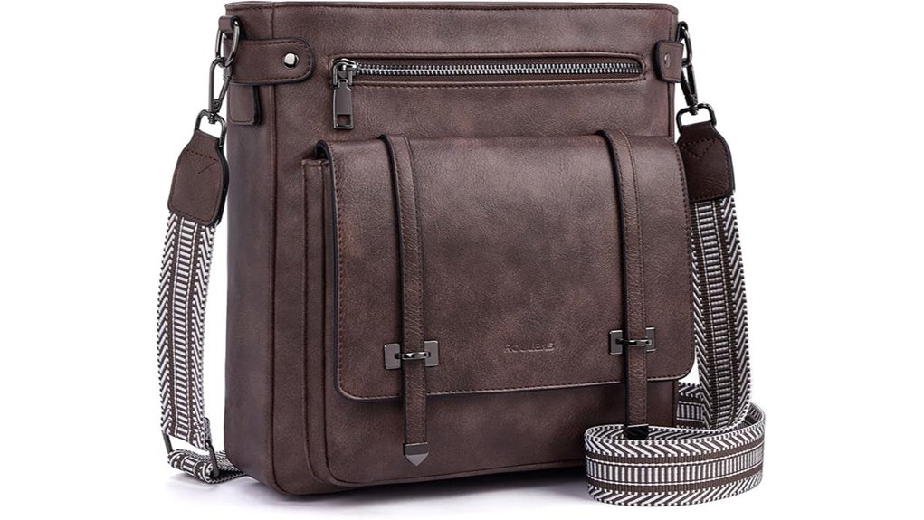 roulens vegan leather crossbody