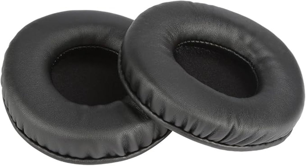 Best Headphone Ear Pad Replacements to Carry a Spare 4 round 90mm professional earpad
