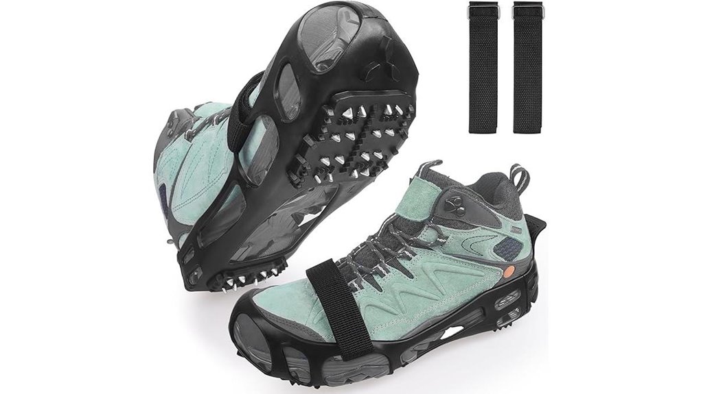 Top Lightweight Ice Cleats for City Winter Walks 3 rubber slip on ice cleats