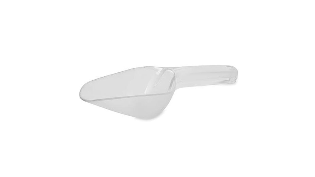 The Best Ice Scoop That Makes Ice‑Crunching a Breeze 3 rubbermaid clear 6oz scooper