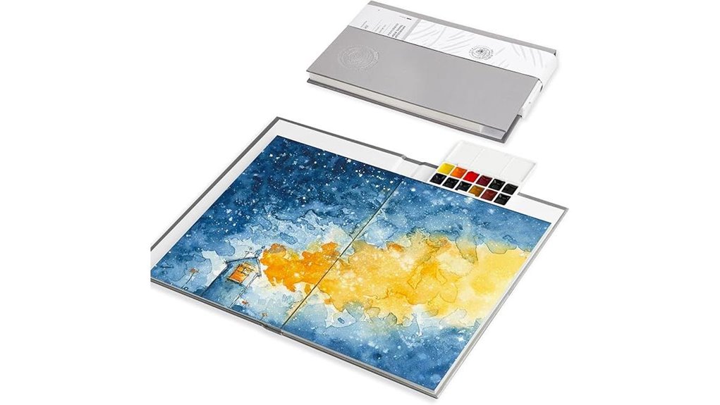 Must-Have Sketchbooks for Traveling Artists 15 rubens twelve color travel sketchbook