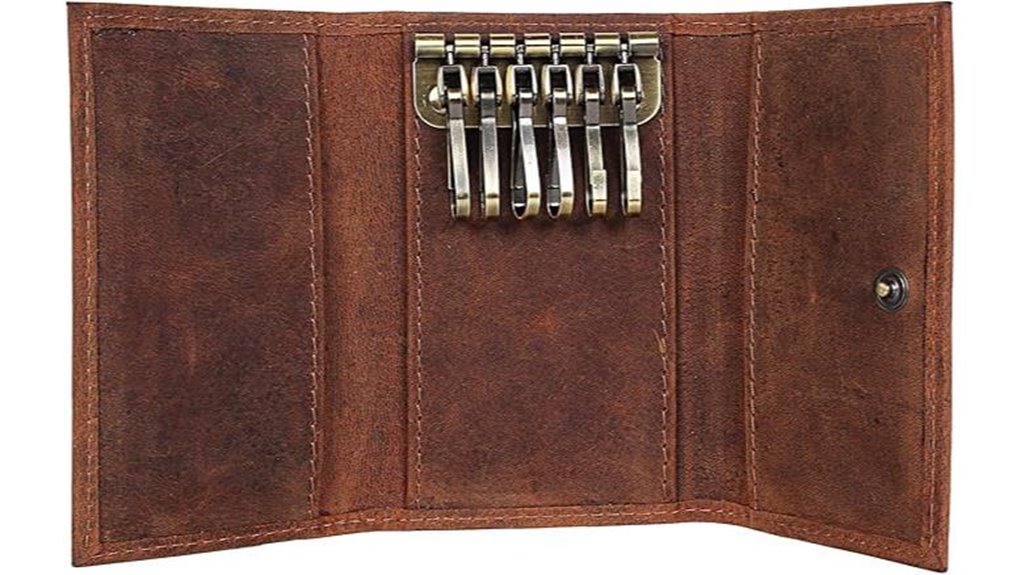 rustic leather smart fob