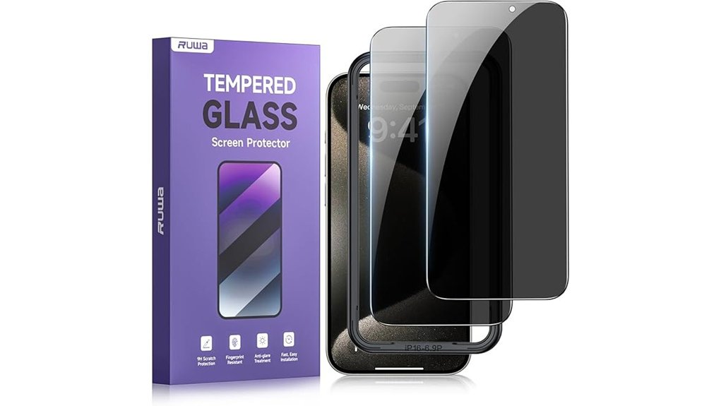Best Privacy Screen Protectors (Anti‑Peep) for Phones 5 ruwa privacypack iphone16 promax